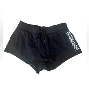 VS VICTORIA SPORT Women’s Black and White Shorts Size Extra Small